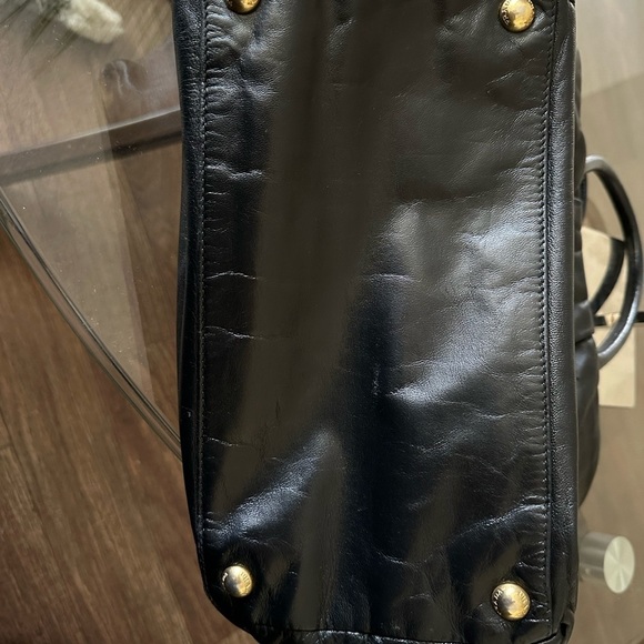 💜 guaranteed Authentic Prada Black Fiocco Bow Calf Leather
Handbag💜 - Picture 15 of 16